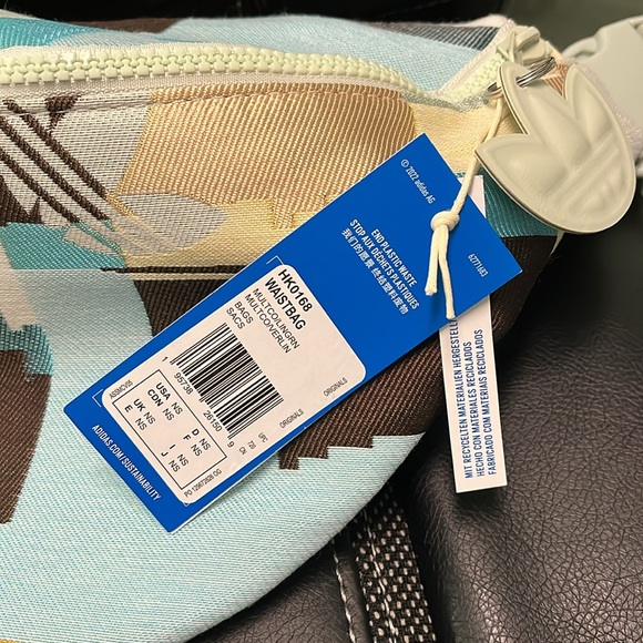 Adidas originals Waist Bag - Multicolour Light Green - Picture 9 of 12